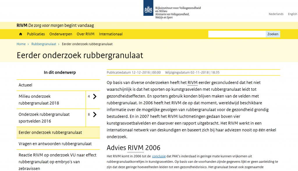 https://www.rivm.nl/rubbergranulaat/eerder-onderzoek-rubbergranulaat